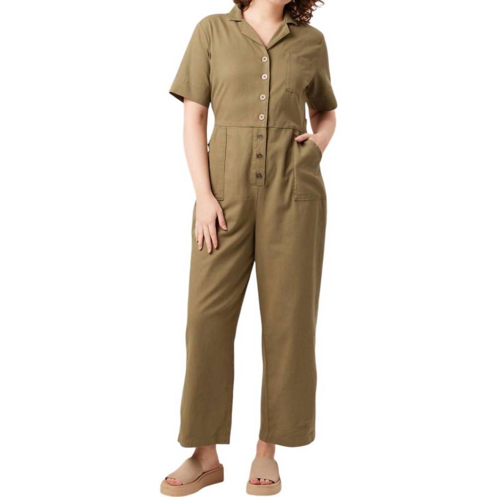 NEW KNOWN SUPPLY gemini jumpsuit in army